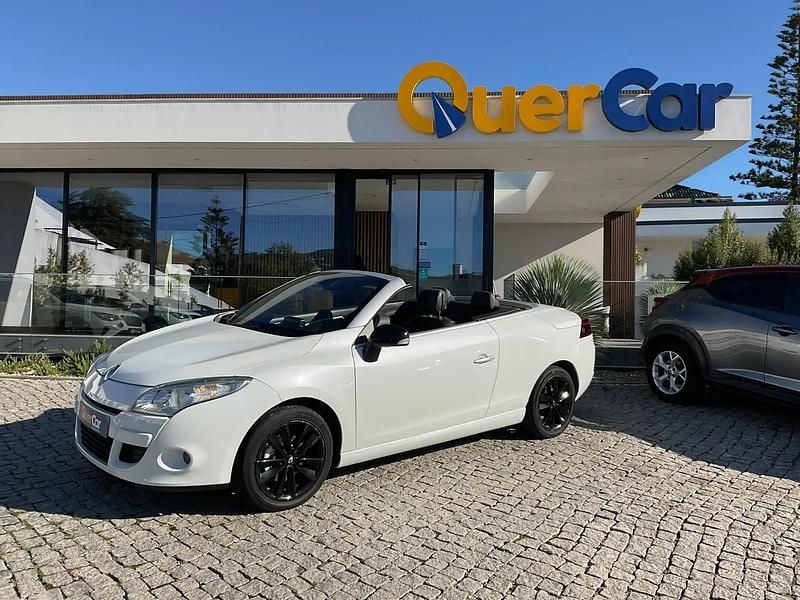 Branco Usado 2011 Renault Mégane Cabriolet Dynamique Cabrios | € 10.900 - Imagem 1/4