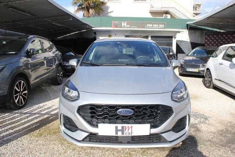 Cinza prata Usado 2022 Ford Fiesta ST-Line Citadino | € 16.750 (Preço justo) - Imagem 1/4