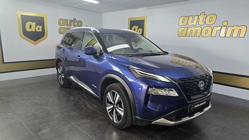 Azul Usado 2022 Nissan X-Trail Tekna+ SUV | € 31.750 (Super Preço) - Imagem 1/4