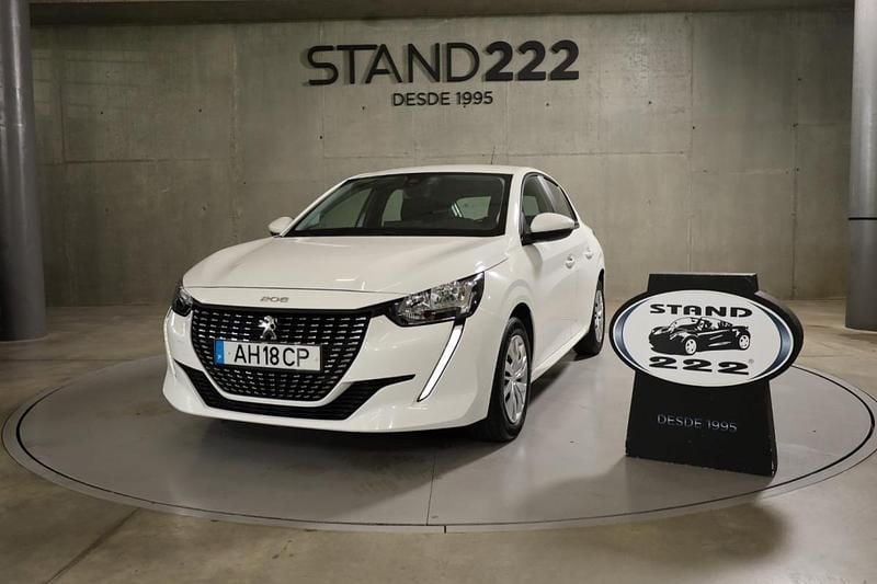 Branco Usado 2021 Peugeot 208 Active Citadino | € 13.650 (Preço justo) - Imagem 1/4