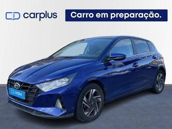 Azul Usado 2022 Hyundai i20 | € 15.400 (Preço justo) - Imagem 1/3