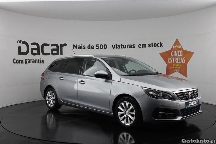 Cinza Usado 2020 Peugeot 308 Style Carrinha | € 12.499 (Bom preço) - Imagem 1/1