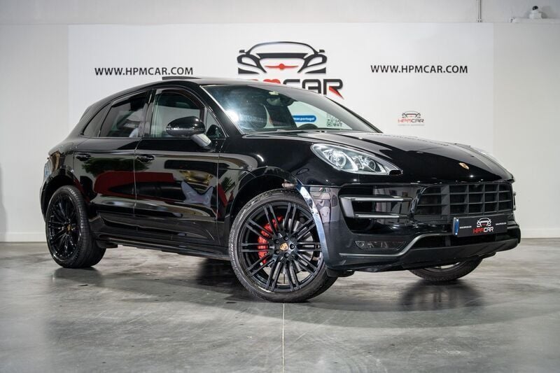 Preto Usado 2015 Porsche Macan Turbo SUV | € 54.900 - Imagem 1/4