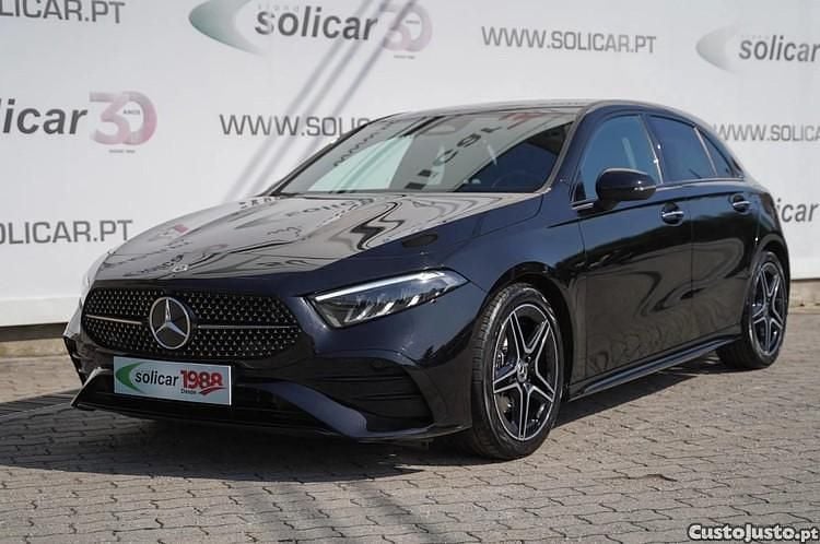 Preto Usado 2023 Mercedes A200 AMG line Citadino | € 32.500 (Preço justo) - Imagem 1/1