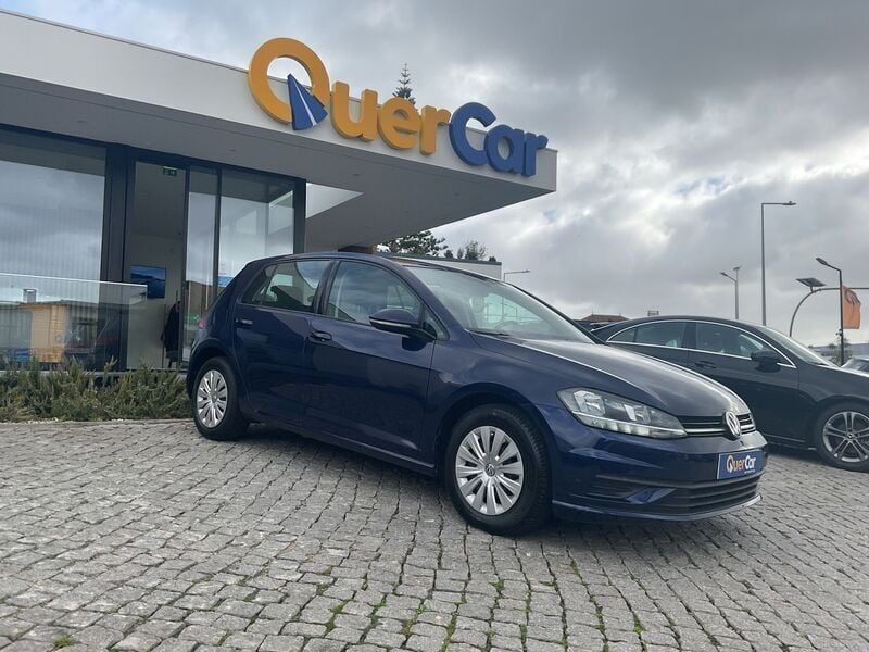 Usado VW Golf VII Trendline 115 HP (84 kW) 2019 Azul