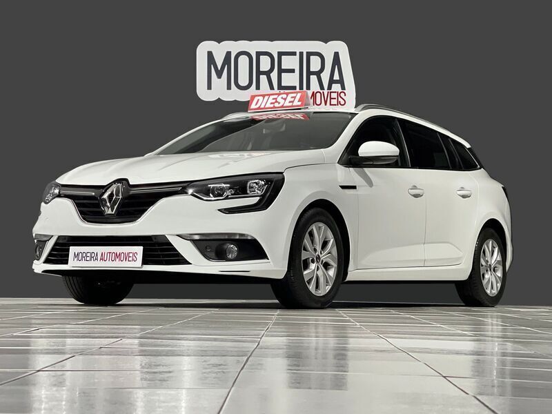 Branco Usado 2017 Renault Mégane GrandTour Dynamique Carrinha | € 14.999 (Preço elevado) - Imagem 1/4