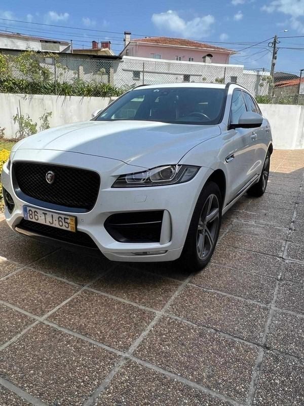 Branco Usado 2017 Jaguar F-Pace SUV | € 22.000 (Super Preço) - Imagem 1/4