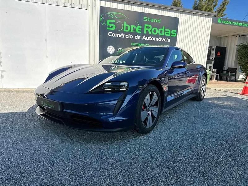 Azul Usado 2021 Porsche Taycan Sedan | € 68.900 (Preço justo) - Imagem 1/4