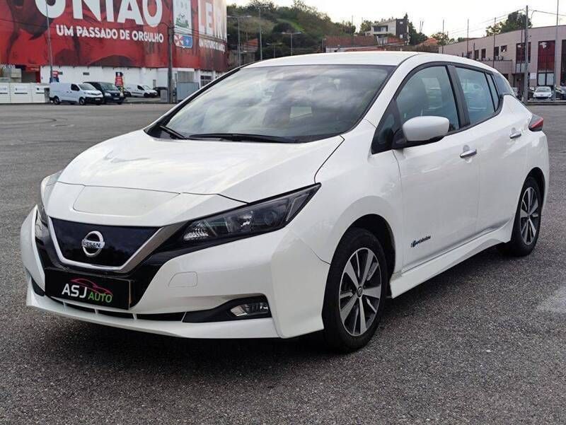 Branco Usado 2019 Nissan Leaf Acenta Citadino | € 12.900 (Bom preço) - Imagem 1/4