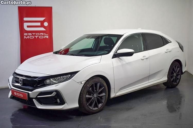 Branco Usado 2020 Honda Civic Elegance Citadino | € 22.950 (Preço elevado) - Imagem 1/1