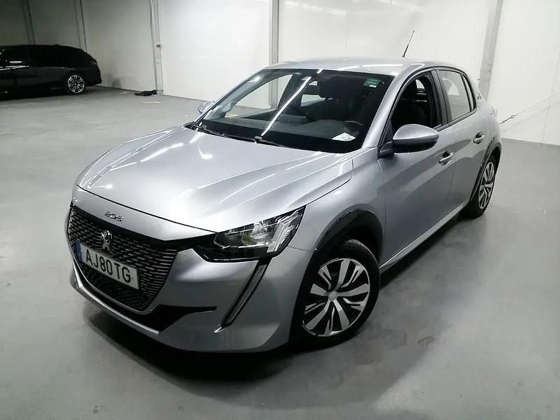 Usado Peugeot e-208 Active 100 kW (136 HP) 2021 Cinza Citadino