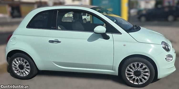 Usado Fiat 500C 69 HP (50 kW) 2019 Verde Cabrios