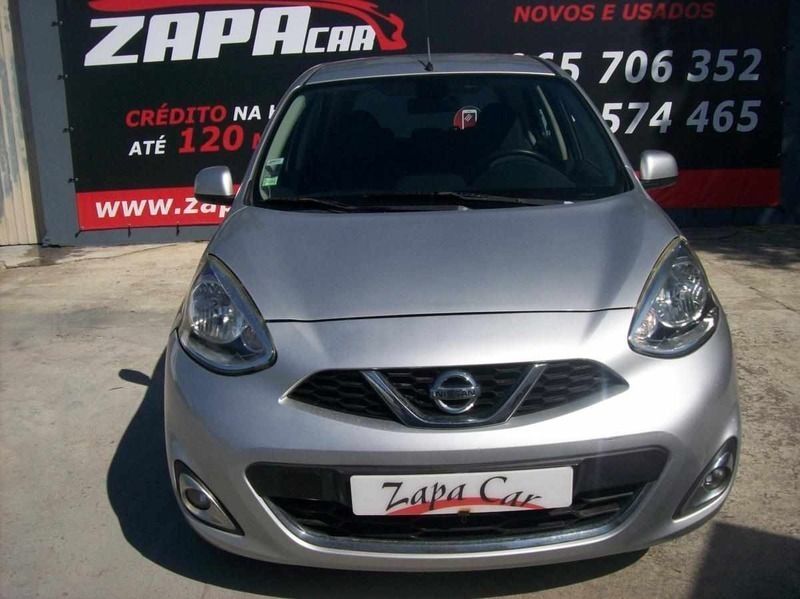 Cinzento Usado 2015 Nissan Micra Citadino | € 9.300 (Preço elevado) - Imagem 1/4