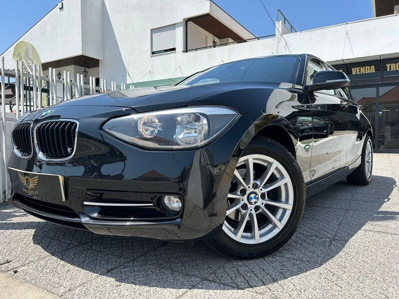 Preto Usado 2012 BMW 118 Sport Line Citadino | € 12.950 (Preço justo) - Imagem 1/4