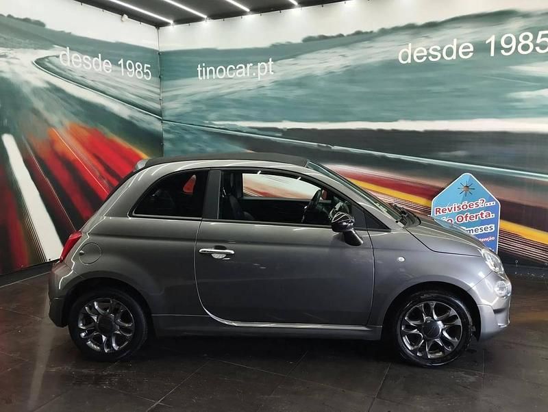 Usado Fiat 500C 70 HP (51 kW) 2021 Cinzento Cabrios