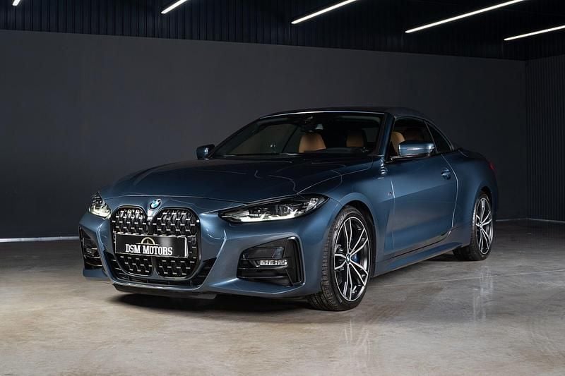 Azul Usado 2021 BMW 420 Cabrios | € 46.900 (Preço justo) - Imagem 1/4