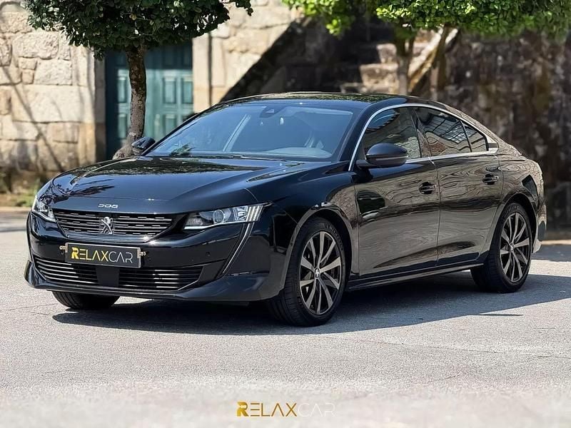 Preto Usado 2020 Peugeot 508 Allure Sedan | € 18.500 (Preço justo) - Imagem 1/4
