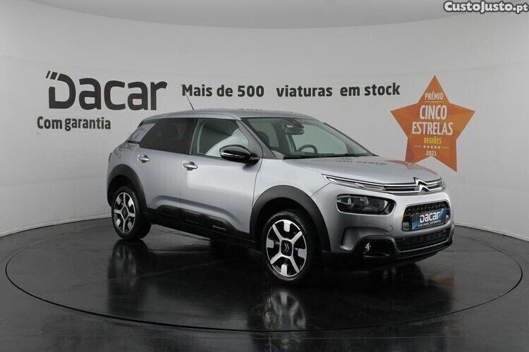 Cinza Usado 2020 Citroën C4 Cactus PureTech Citadino | € 12.999 (Preço justo) - Imagem 1/1