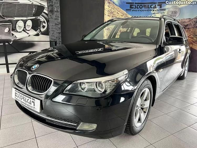 Usado BMW 520 177 HP (130 kW) 2010 Preto Carrinha