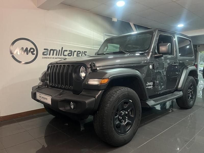 Cinza Usado 2021 Jeep Wrangler Sport SUV | € 55.800 - Imagem 1/4