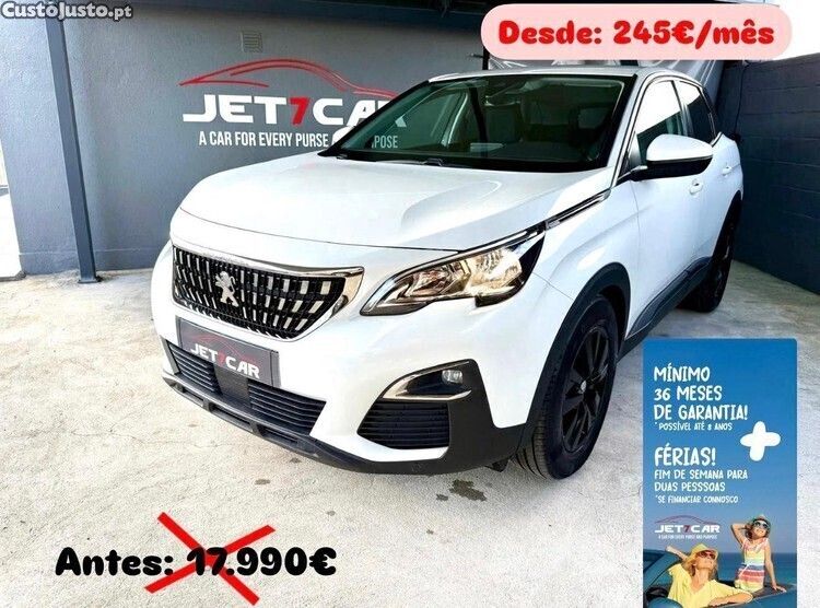 Branco Usado 2017 Peugeot 3008 Style Carrinha | € 15.990 (Preço justo) - Imagem 1/1
