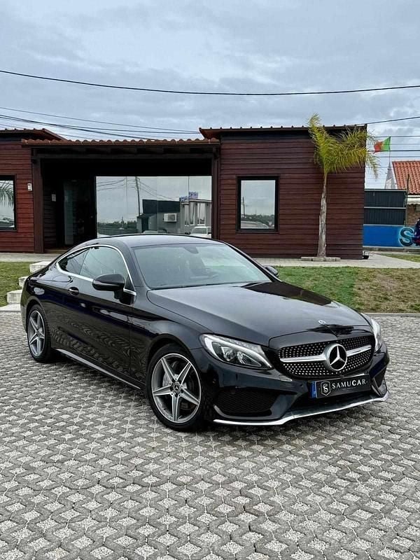 Preto Usado 2018 Mercedes C250 Coupé | € 26.990 (Bom preço) - Imagem 1/4