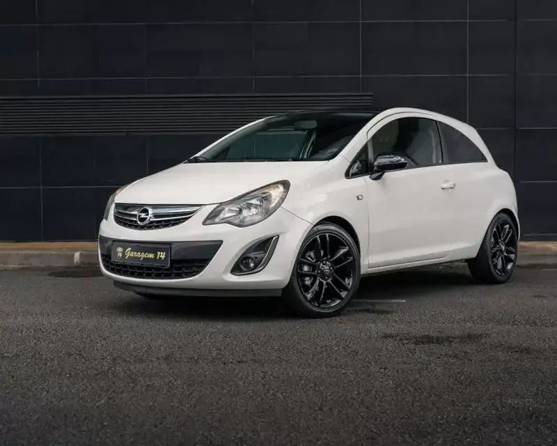 Branco Usado 2014 Opel Corsa Edition Citadino | € 9.490 (Preço justo) - Imagem 1/4