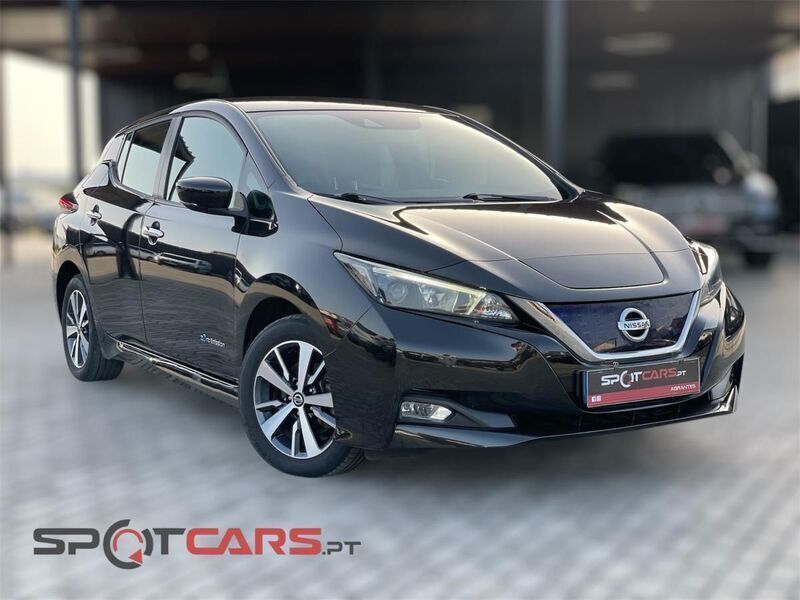Preto Usado 2019 Nissan Leaf Acenta Citadino | € 12.790 (Preço justo) - Imagem 1/4