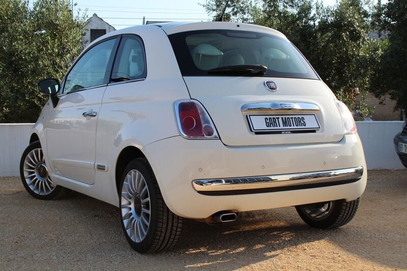 Usado Fiat 500 Lounge 75 HP (55 kW) 2008 Bege Citadino