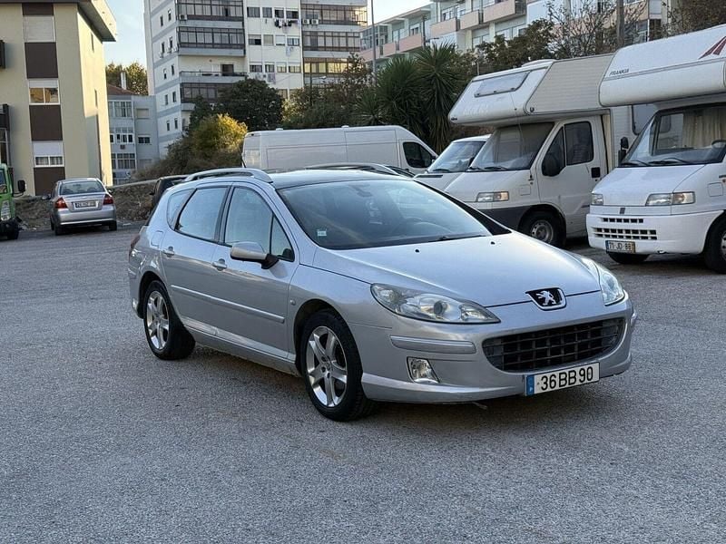 Cinza Usado 2006 Peugeot 407 Carrinha | € 2.900 (Preço justo) - Imagem 1/4