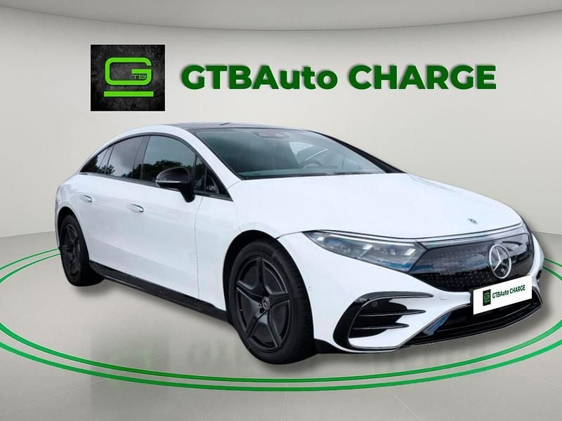 Branco Usado 2022 Mercedes EQS350 AMG Sedan | € 55.900 - Imagem 1/4
