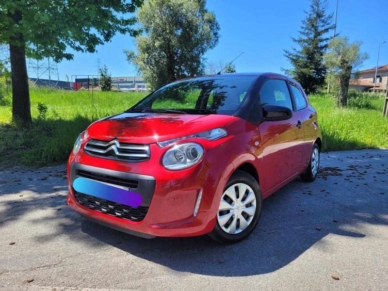 Usado Citroën C1 Seduction 68 HP (50 kW) 2014 Vermelho Citadino