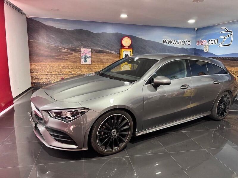 Cinza Usado 2021 Mercedes CLA200 AMG line Carrinha | € 35.900 (Super Preço) - Imagem 1/4
