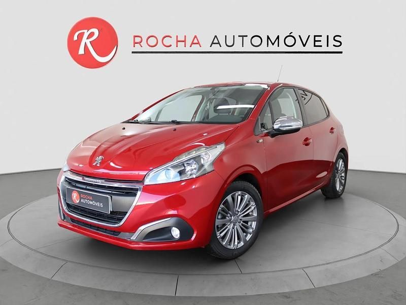 Usado Peugeot 208 Allure 82 HP (60 kW) 2018 Vermelho Citadino