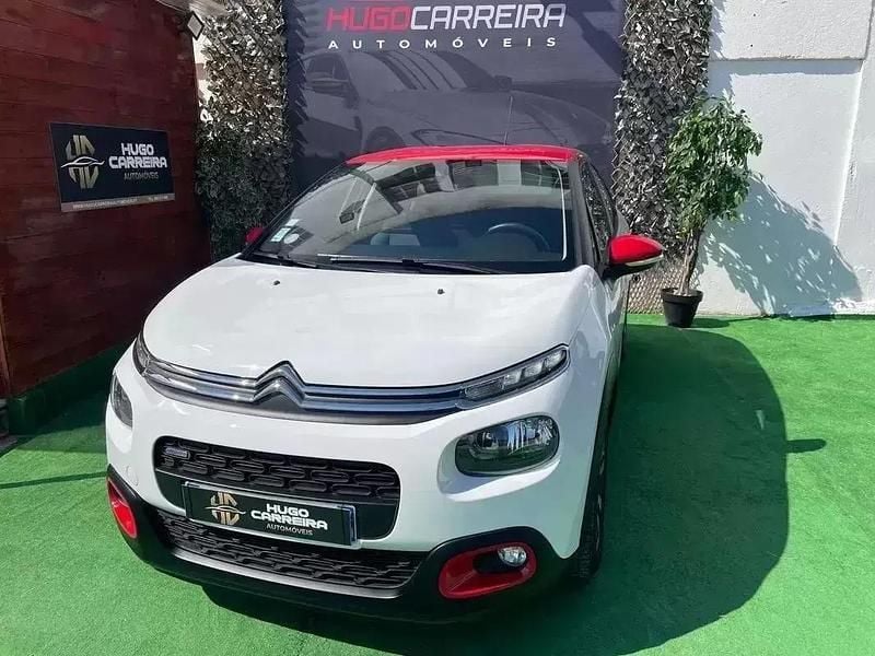 Branco Usado 2016 Citroën C3 Feel Citadino | € 8.350 (Preço justo) - Imagem 1/4