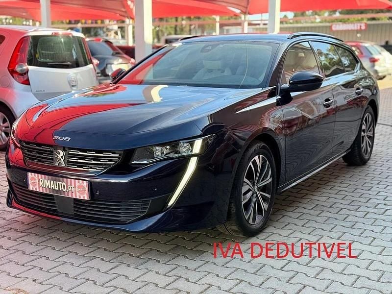 Preto Usado 2022 Peugeot 508 Allure Carrinha | € 22.490 (Preço justo) - Imagem 1/4