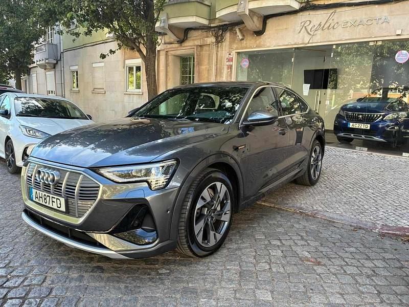Cinza Usado 2021 Audi e-tron S-Line SUV | € 36.950 (Bom preço) - Imagem 1/4