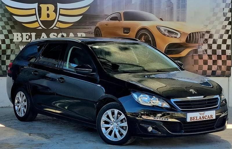 Preto Usado 2017 Peugeot 308 Style Carrinha | € 7.900 (Super Preço) - Imagem 1/4