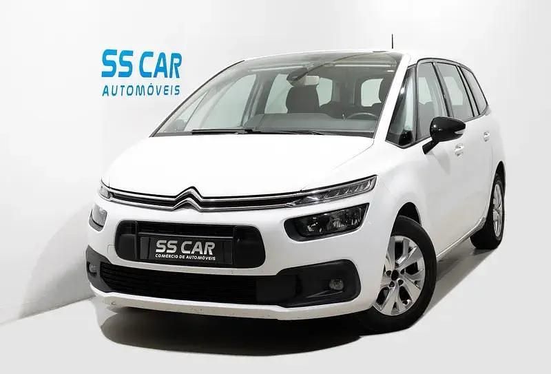 Branco Usado 2021 Citroën C4 SpaceTourer Business Class Monovolume | € 17.490 (Preço justo) - Imagem 1/4