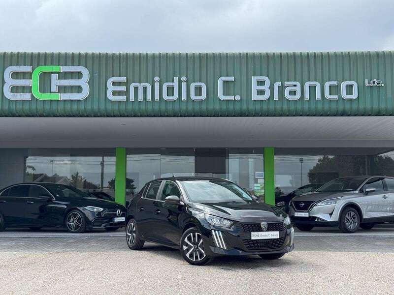 Preto Usado 2024 Peugeot 208 Active Citadino | € 17.990 (Preço justo) - Imagem 1/4