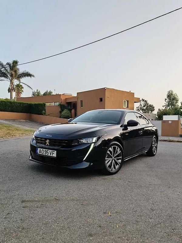 Preto Usado 2022 Peugeot 508 Allure Sedan | € 23.950 (Bom preço) - Imagem 1/4
