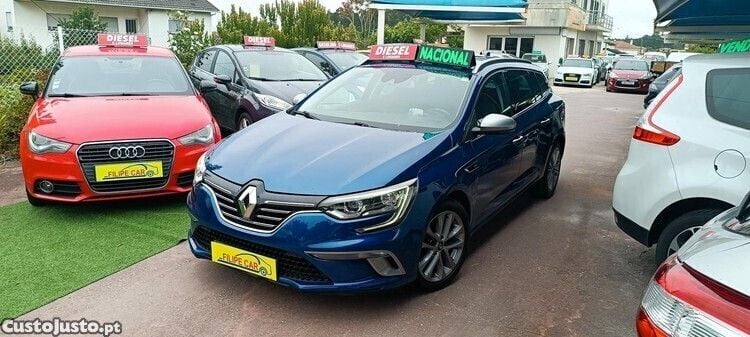 Azul Usado 2019 Renault Mégane GT Line GT-Line | € 17.950 (Preço justo) - Imagem 1/1