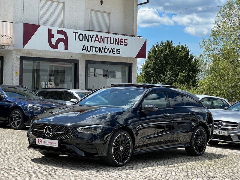 Preto Usado 2024 Mercedes CLA250 Shooting Brake AMG line Carrinha | € 54.900 - Imagem 1/4