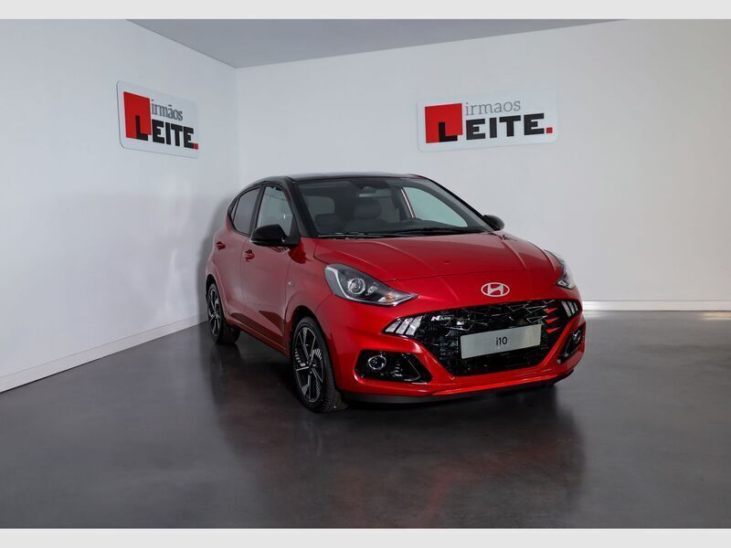 Dragon red tejadilho preto Novo 2024 Hyundai i10 N Line Citadino | € 21.110 - Imagem 1/4
