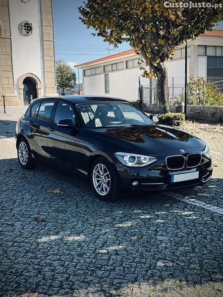Preto Usado 2015 BMW 116 Efficient Dynamics Citadino | € 9.900 (Preço justo) - Imagem 1/1