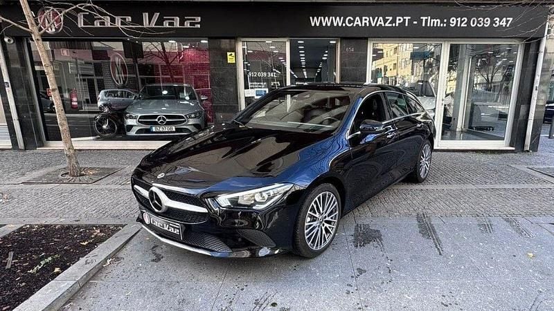 Preto Usado 2021 Mercedes CLA200 Shooting Brake Progressive Carrinha | € 28.950 (Bom preço) - Imagem 1/4