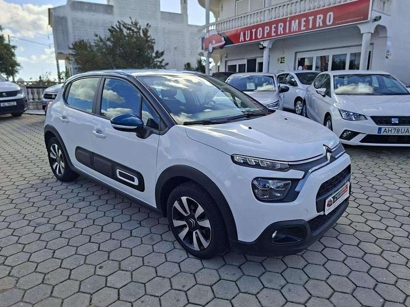 Branco Usado 2021 Citroën C3 PureTech | € 12.990 (Preço justo) - Imagem 1/4