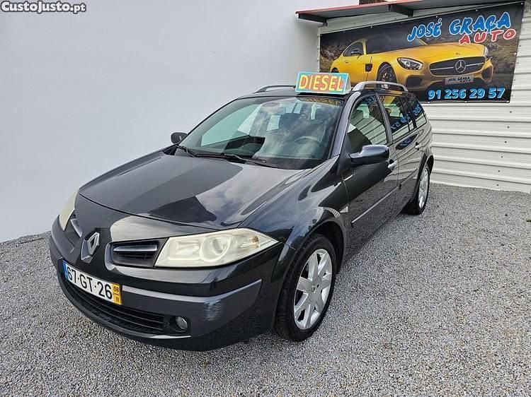 Preto Usado 2008 Renault Mégane GrandTour Carrinha | € 2.250 (Bom preço) - Imagem 1/1