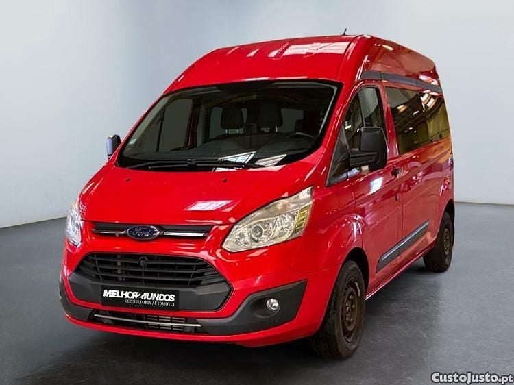 Vermelho Usado 2017 Ford Transit Custom Trend | € 15.500 (Bom preço) - Imagem 1/1