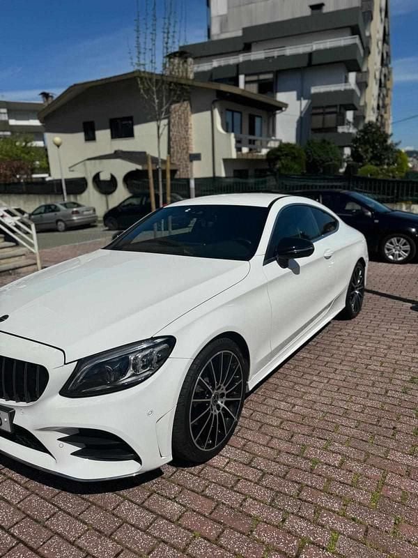 Usado Mercedes C200 184 HP (135 kW) 2018 Branco Coupé
